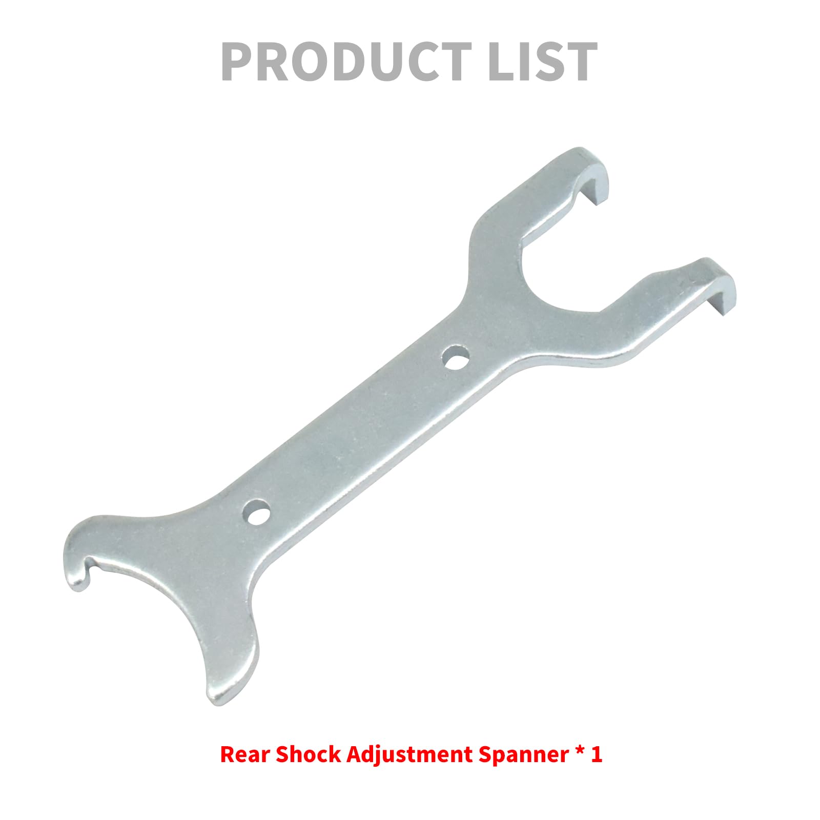 Moto Posteriore Shock Regolazione Chiave Strumento Misura per Harley Sportster 883 1200 XL Custom Softail Touring FLHR Dyna Fat Boy