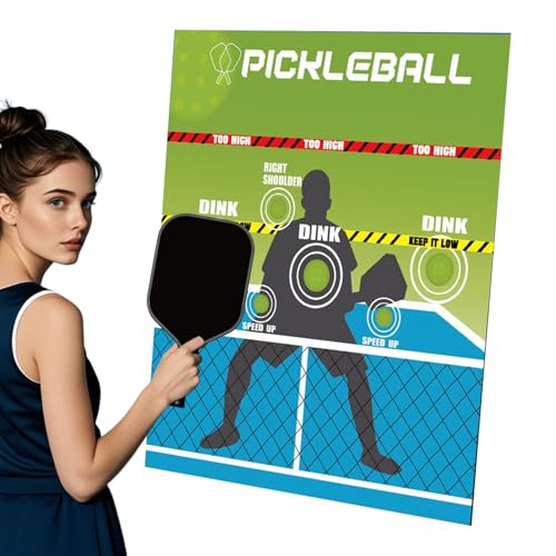 Pickleball Dink Trainer portable pour entraînement en intérieur et extérieur