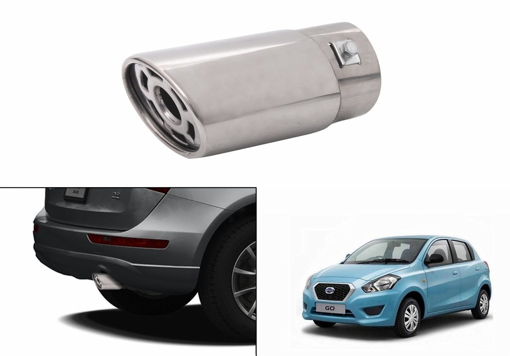 Speedwav Car Exhaust Turbine Style Silencer Muffler Tip-Datsun Go-image-35