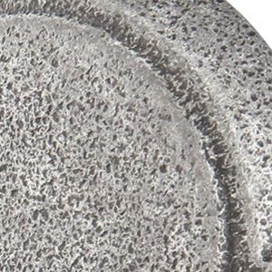 Emtek Wrought Steel Towel Ring with Matching Finish Rosette - Choice of 3 Rosettes and 2 Finishes - 25011SWS - (#1) - Satin Steel (SWS)