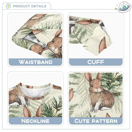 Aflyko Easter Boys Girls Pullover Sweatshirt Novelty Sweater3