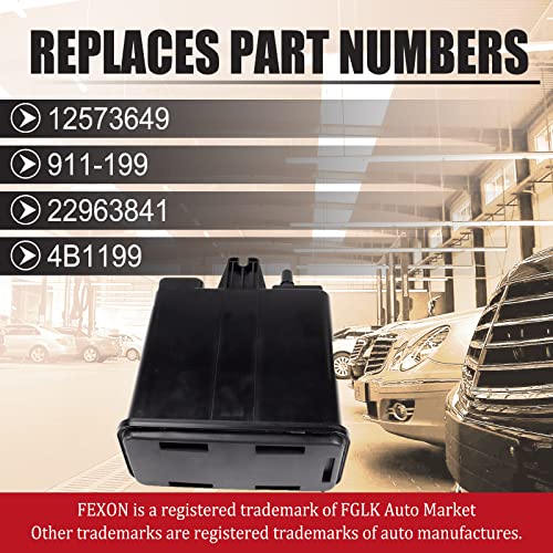 Vapor Canister Replaces 22963841 911-199 12573649 Compatible With 2004-2016 Gmc Replacement For Hummer Cadillac Chevy Vehicles Suburban 1500 Yukon Xl 1500 H2 Escalade Avalanche #TOP2