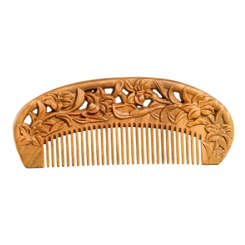 Peruka Grzebień Curly Hair Wide Tooth Comb Chinese Style Solid Wood Long Hair Comb Home Massage Comb Bathroom Wet Hair Comb Duże grzebienie do włosów