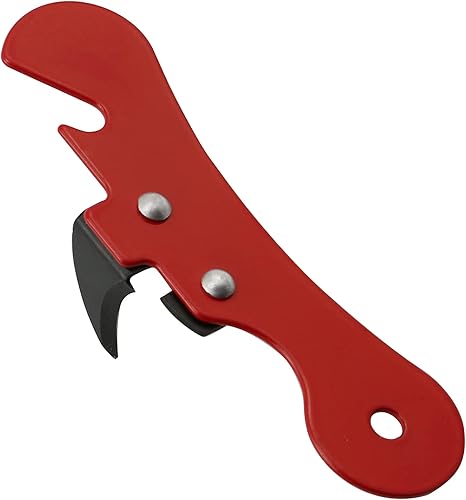 1 abrelatas manuales, herramienta de apertura dos en uno, abrebotellas y abrelatas de latas