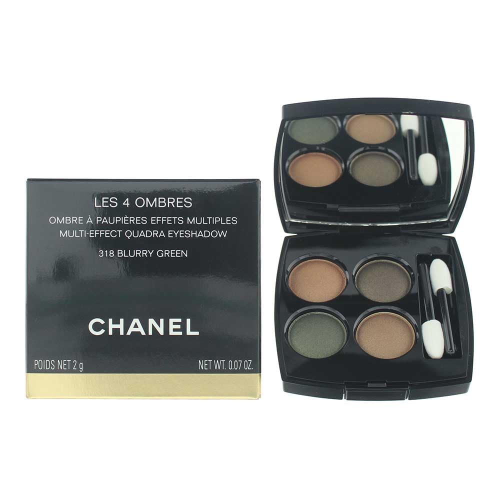 Chanel Les 4 Ombres #318-Blurry Green - 5 ml : Amazon.es: Belleza