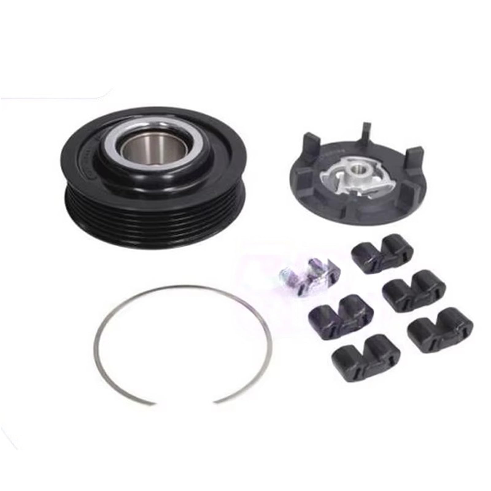 Ehysyn Clutch Ac Bypass Pulley Fit For Fabia Seat Cordoba Ibiza Fit For Vw Fit For 8E0260805as 1K0820812b 6Q0820808a Ac Compressor (Clutch)