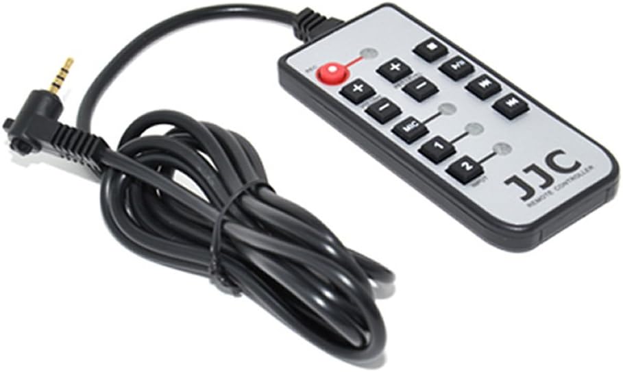 JJC Remote Commander Wired Remote Control for Zoom H4N Replaces RC4