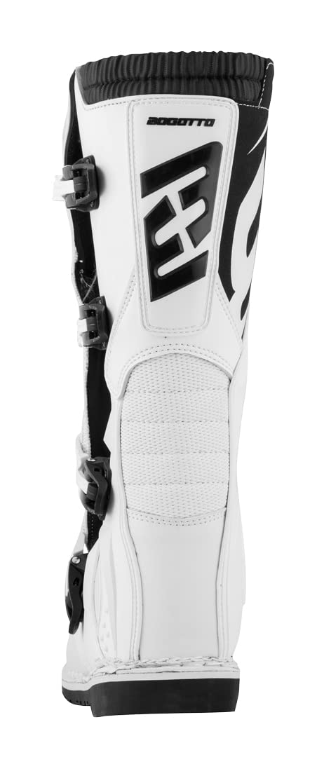 Bogotto MX-3 Camo Bottes de motocross, noir/blanc, 44