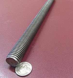 316 Stainless Steel Fully Threaded Round Rod, 3/4