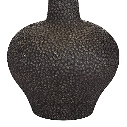 Lámpara de mesa negra mid century 27 pulg con pantalla crema miniatura 6