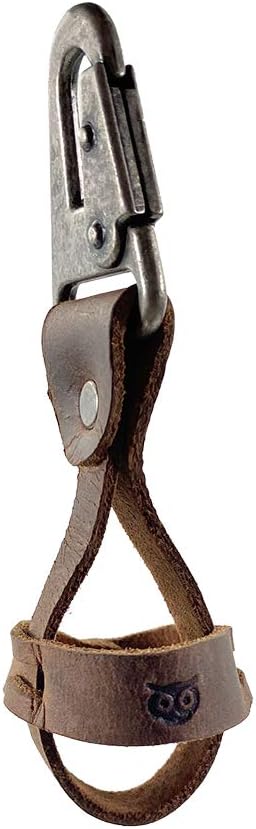 Hide & Drink, Rustic Leather Golf Tee Spare Ball Holder w/Belt Loop Hook Handmade