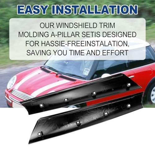 Moldura de parabrisas para solucionar entrada de agua en Mini Cooper 6