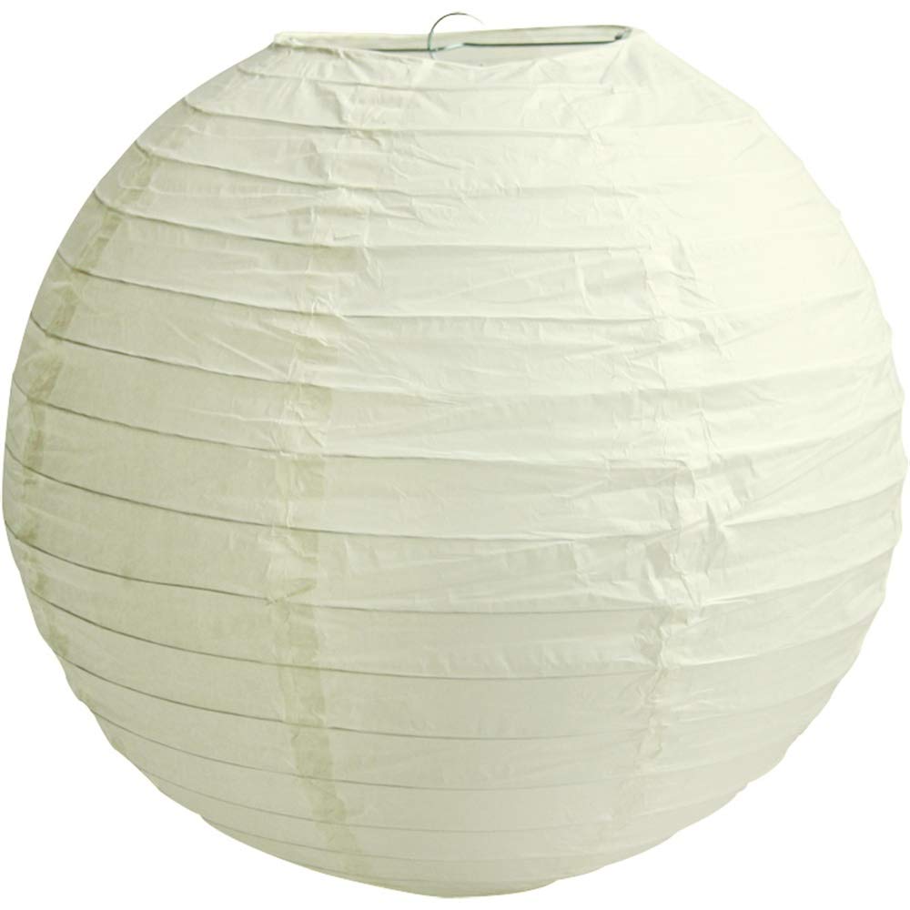 Time to Sparkle Tissue Paper Round Lanterns LampShade Lamp Shade Wedding Birthday Party Decoration | Light Pink, 8"(20cm) | — view 7