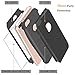DUDETOP Compatible with iPhone12Case/iPhone12ProCase,3in1 360Full Body Shockproof Protective Cover Design with Tempered Glass Screen Protector for Apple iPhone12/12Pro 6.1 (Ivory)