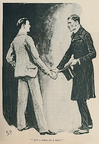 Mural art impression Sidney Paget pas un mot à une âme tableau moderne noir