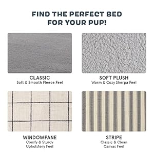 Barkbox-Orthopedic-Dog-Bed-Comfortable-Memory-Foam-Mattress-for-Joint-Relief-Head-and-Neck-Support-Waterproof-with-Non-Skid-Bottom-Calming-Durable-Bed-with-Washable-Cover-Medium-Grey - Cucciolini Doodles Barkbox-Orthopedic-Dog-Bed-Comfortable-Memory-Foam-Mattress-for-Joint-Relief-Head-and-Neck-Support-Waterproof-with-Non-Skid-Bottom-Calming-Durable-Bed-with-Washable-Cover-Medium-Grey