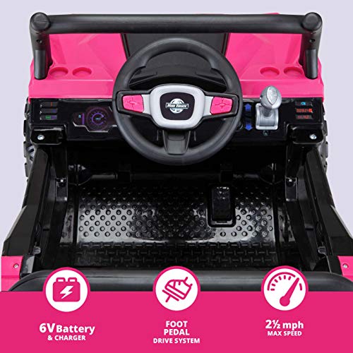 image for Kid Trax Toddler UTV Electric Ride-On Toy, Kids 3-5 Years Old, 6 Volt 