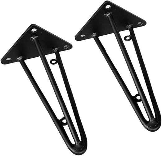 Amazon｜Shelf Brackets トライアングル 棚受け金具 ブラック 壁掛け 棚受け ブラケット 金属 アイアン フローティング棚