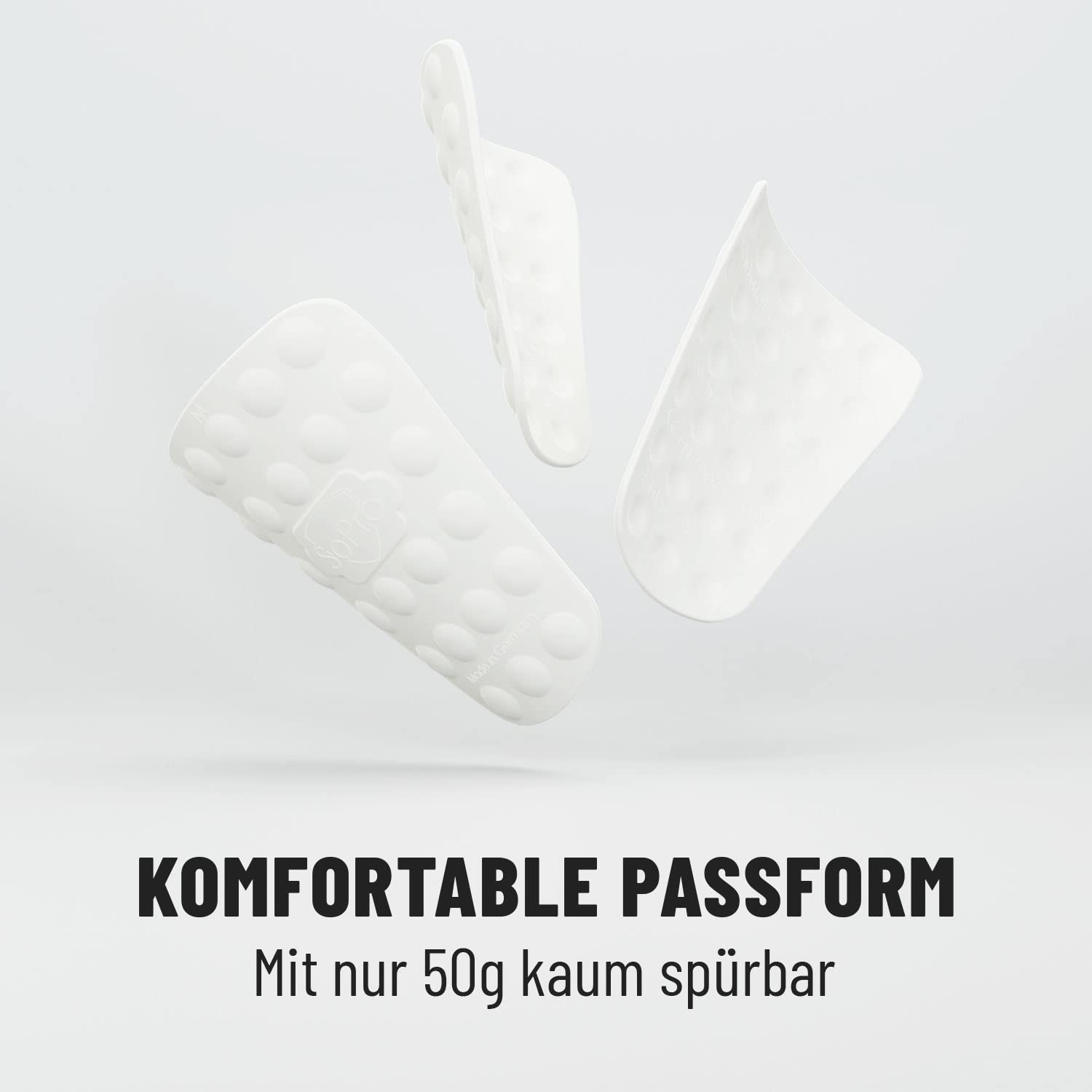 SoPro Mini protège-tibias pour football - Chaussettes incluses - 120 x 80 x 5 mm - Pour enfants et adultes - Léger, petit, antidérapant et sans odeur - Fabriqué en Allemagne SoPro Mini protège-tibias pour football - Chaussettes incluses - 120 x 80 x 5 mm - Pour enfants et adultes - Léger, petit, antidérapant et sans odeur - Fabriqué en Allemagne