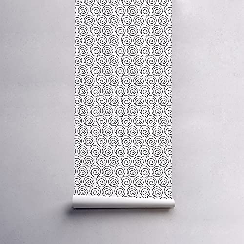 Papier peint latex lavable et résistant cercles simples Coloray