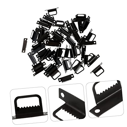 Image of 100pcs Shaped Picture Frame Hooks Easy Install Hanging Hardware for Photos Wall Art and Decorations for Home and Office Use