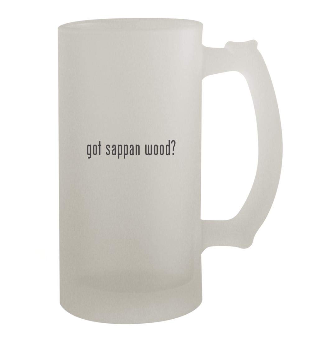 got sappan wood? - 16oz Frosted Beer Mug Stein, Frosted