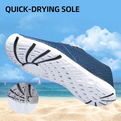 Image of DOUSSPRT Men's Water Shoes Quick Drying Sports Aqua Shoes