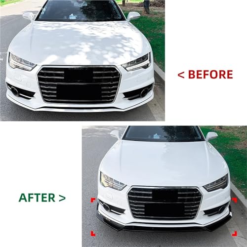 Kit spoiler avant Audi A7 S7 C7 pour remplacer le diffuseur d'origine - 2