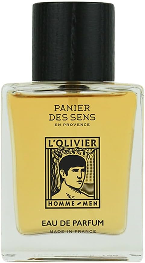 L’Olivier Eau de Parfum for Men - Fresh Mediterranean Olive Wood, Cedar & Citrus Fragrance - Long-Lasting Natural Scent - 1.7 fl oz Spray