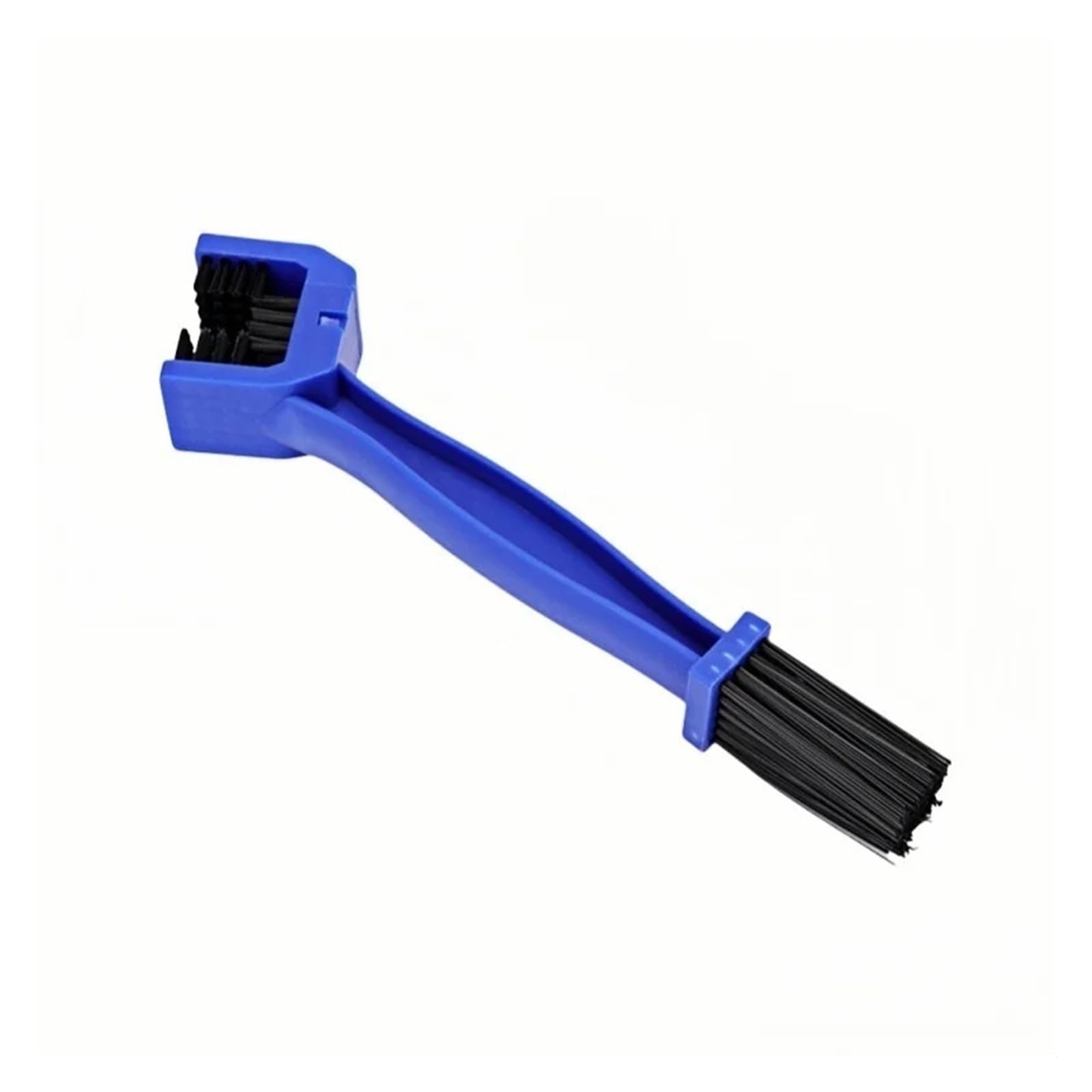 3-stronny zestaw szczotek do czyszczenia łańcucha rowerowego do motocykla i roweru, wytrzymałe narzędzie do czyszczenia łańcucha MTB, rower szosowy (BLK BLU RED, 3 szt.)