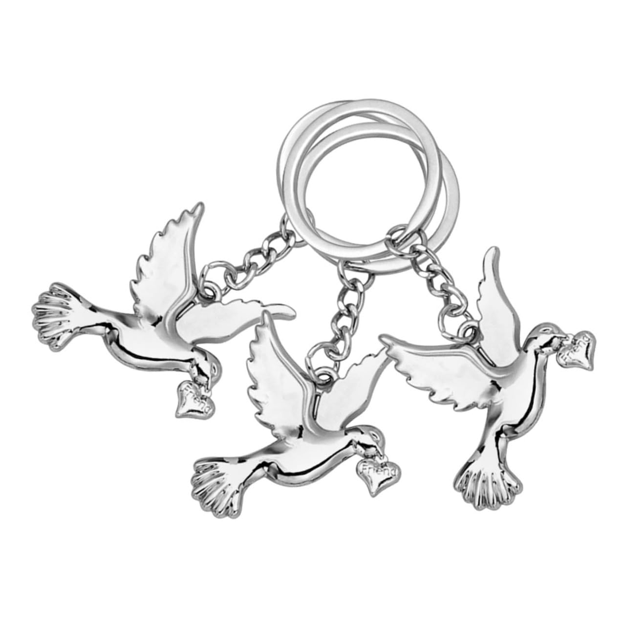 Amosfun 15piezas Llaveros De De Metálicos Pendientes Decorativos Para Claves Accesorios De Para De