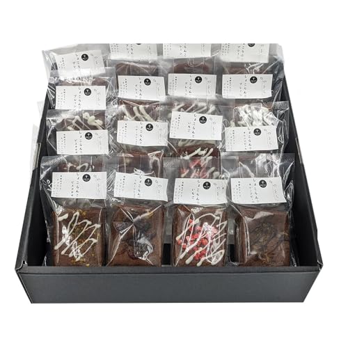 しょこらんこ16個セット[8種詰め合わせ]ブラウニー(チョコ、ホワイト、オレンジピール、ピスタチオ、アーモンド、イチゴ、フルーツミックス、クルミ)スイーツ お菓子