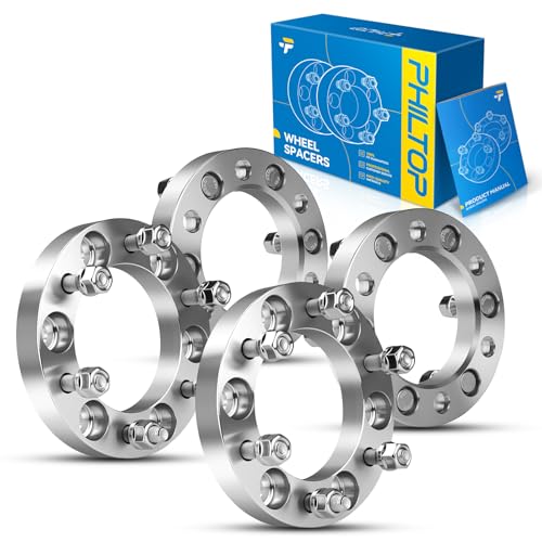 Image of PHILTOP 6x5.5 Lug-Centric Wheel Spacers 1 inch for Toyota Tacoma