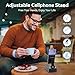 BFUSHIONY Birthday Gifts for Men Women Father's Day - Phone Stand with Wireless Speaker and Charger for iPhone/Android/Tablet, Unique Gift for Him Dad Mom Tech Gadgets