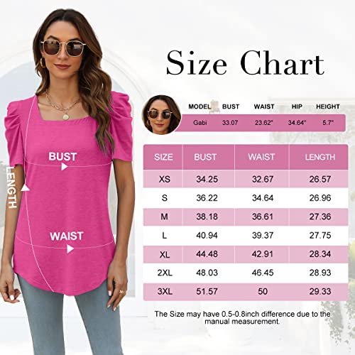 Cute Summer Tops For Women Casual Black Shirts Loose Fit Oversized T Shirts Xxl #TOP4