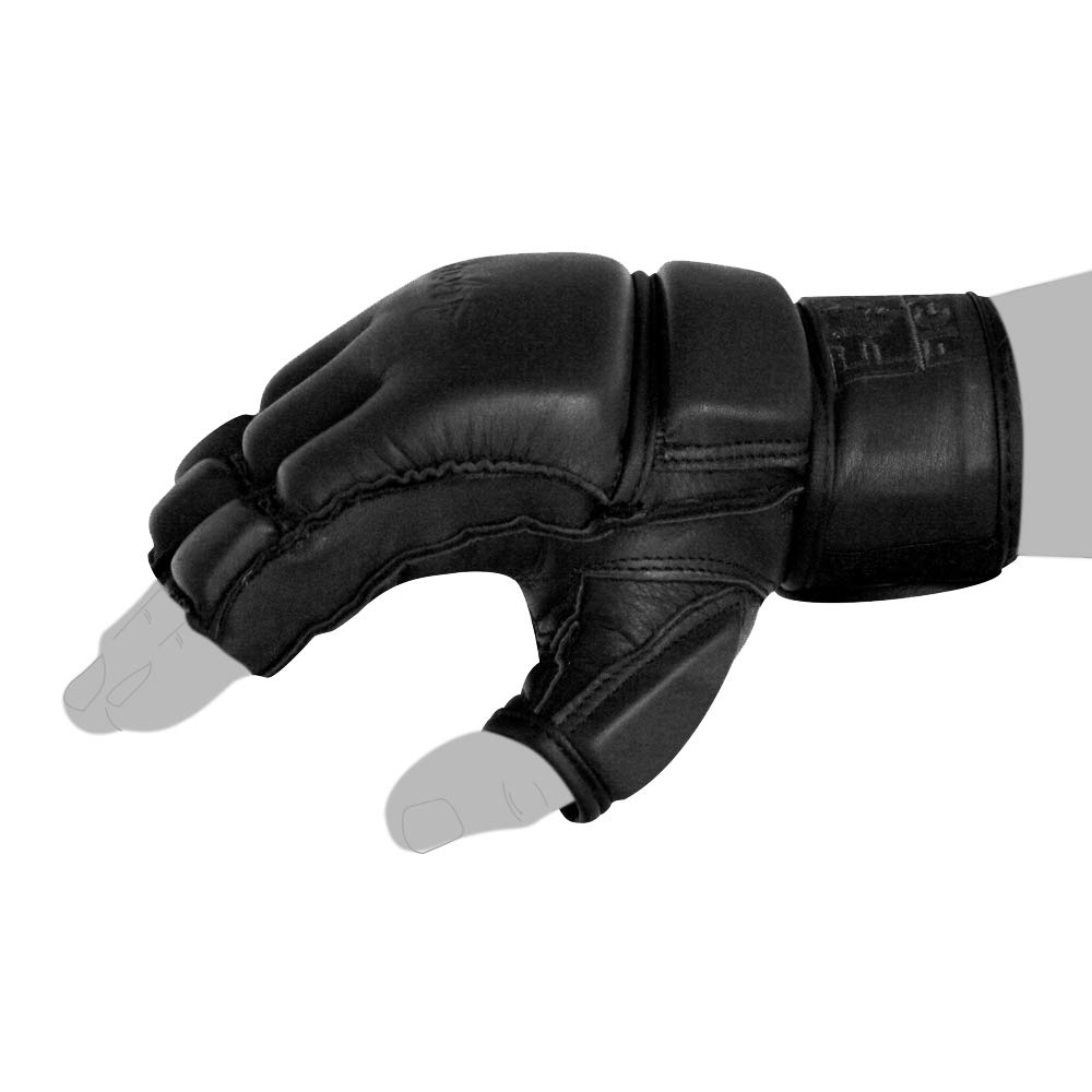 Gants de boxe Legend MMA en cuir véritable de qualité professionnelle pour l'entraînement - Boxe, MMA, Muay Thai, Kickboxe, boxe libre, sport de combat - Gants pour sac de sable