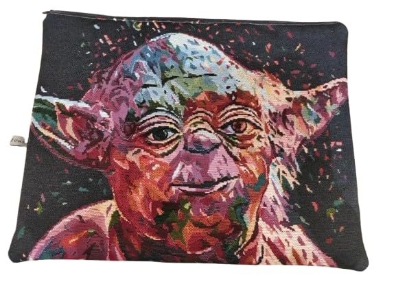 Housse ordinateur portable Maître Yoda 40x32 cm molletonnée avec fermeture zippée