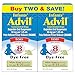 Infants’ Advil Concentrated Drops (.5 fl. oz., White Grape) 50mg Ibuprofen Fever Reducer/Pain Reliever, Dye-Free, Alcohol-Free, Liquid Pain Medicine, Ages 6 – 23 Months (2 Pack)