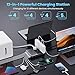 12-in-1 Charging Station USB C Power Strip with 5ft Cord and Plug,200W GaN IV USB C Charger Block,4 AC Outlets,4 USB-A,4 USB-C for MacBook,iPhone 16/15/14,Fast Charging Desktop Charger for Office,Home