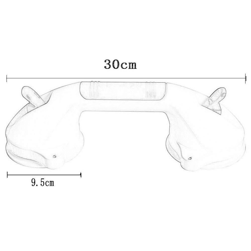 Barras de Agarre para Pasamanos de Baño Barra de Agarre con Ventosa, Reposabrazos con Ventosa para Baño, Sin Perforaciones, Ancianos, Mujeres Embarazadas, Ducha Infantil, Agarre co