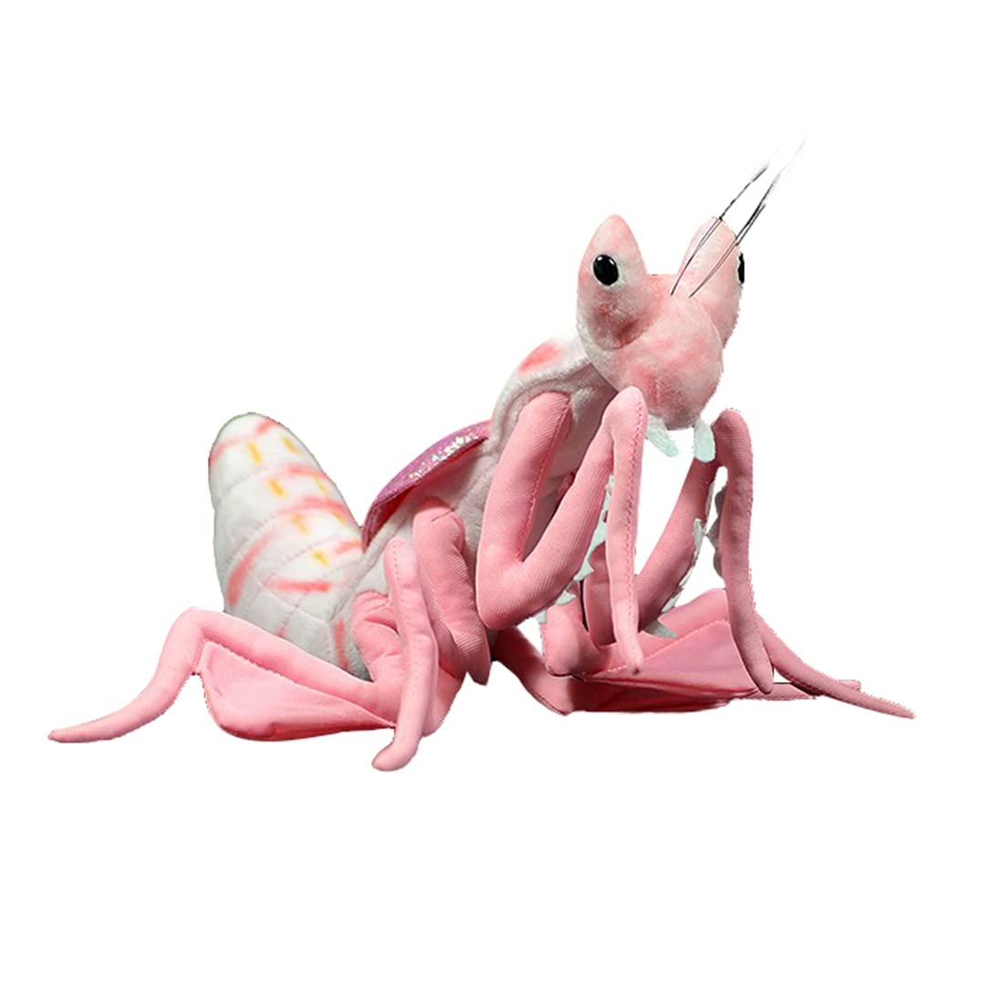 Amazon.co.jp: ハナカマキリぬいぐるみ 本物そっくり 蘭カマキリ