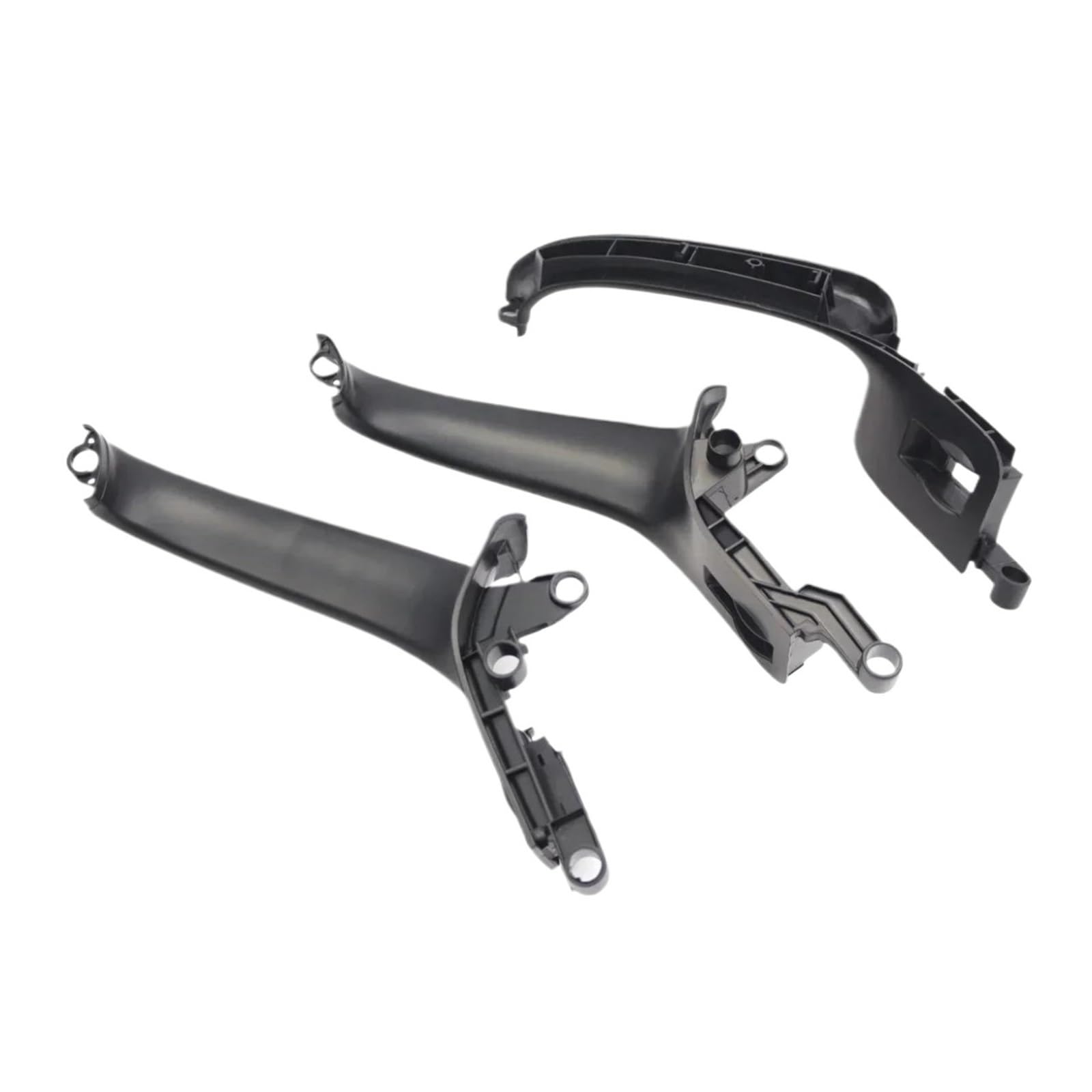 JYUTDW Door Inner Handle Car Interior Passenger Door Pull Handle Accessories for Audi for A4 B6 B7 2002-2008 8E0868394A 8E0868393A 8E1867162B(3PCS)
