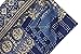 Sophia Art Queen Size Hand Block Print Kantha Quilt 90x108 Inch Ajrakh Bedspread Vegetable Dye Blanket Indigo Print Ajrakh Quilt (Blue White 3)