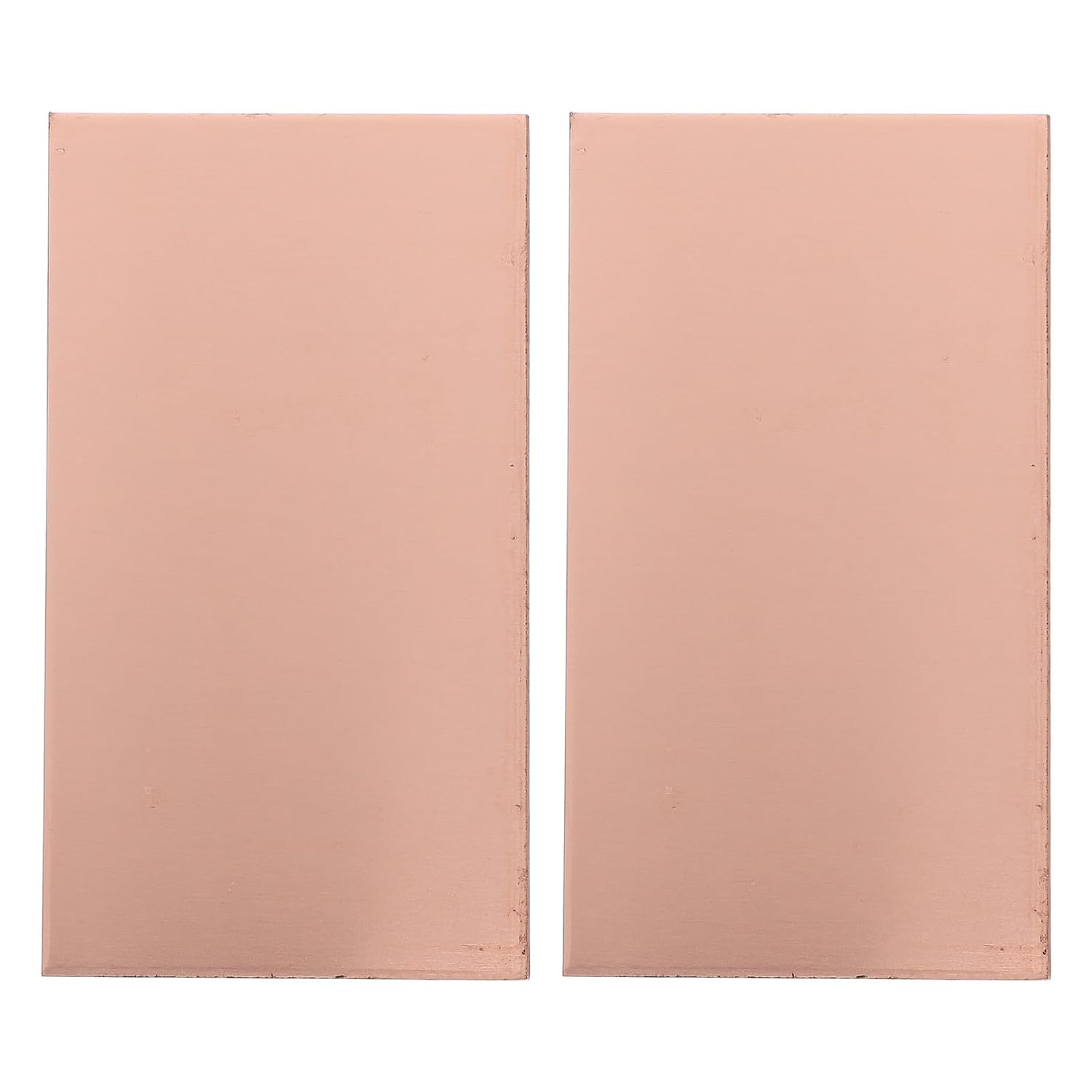 2pcs Copper Thermal Heatsink Pad - Heat Sink Shims - Thermal Management Copper Shims for CPU GPU and Integrated Circuit Chipsets 10x5cm/4x2''