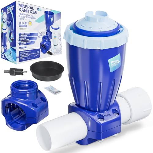 W20086 W20176 Replacement for Nature2 Express Vessel & Mineral Cartridge System for In-Ground & Above-Ground Pools Up To 30,000 Gallons W20080 W20171 W28175 W26775 Complete Kit 1-1/2 or 2 Inch Pipe