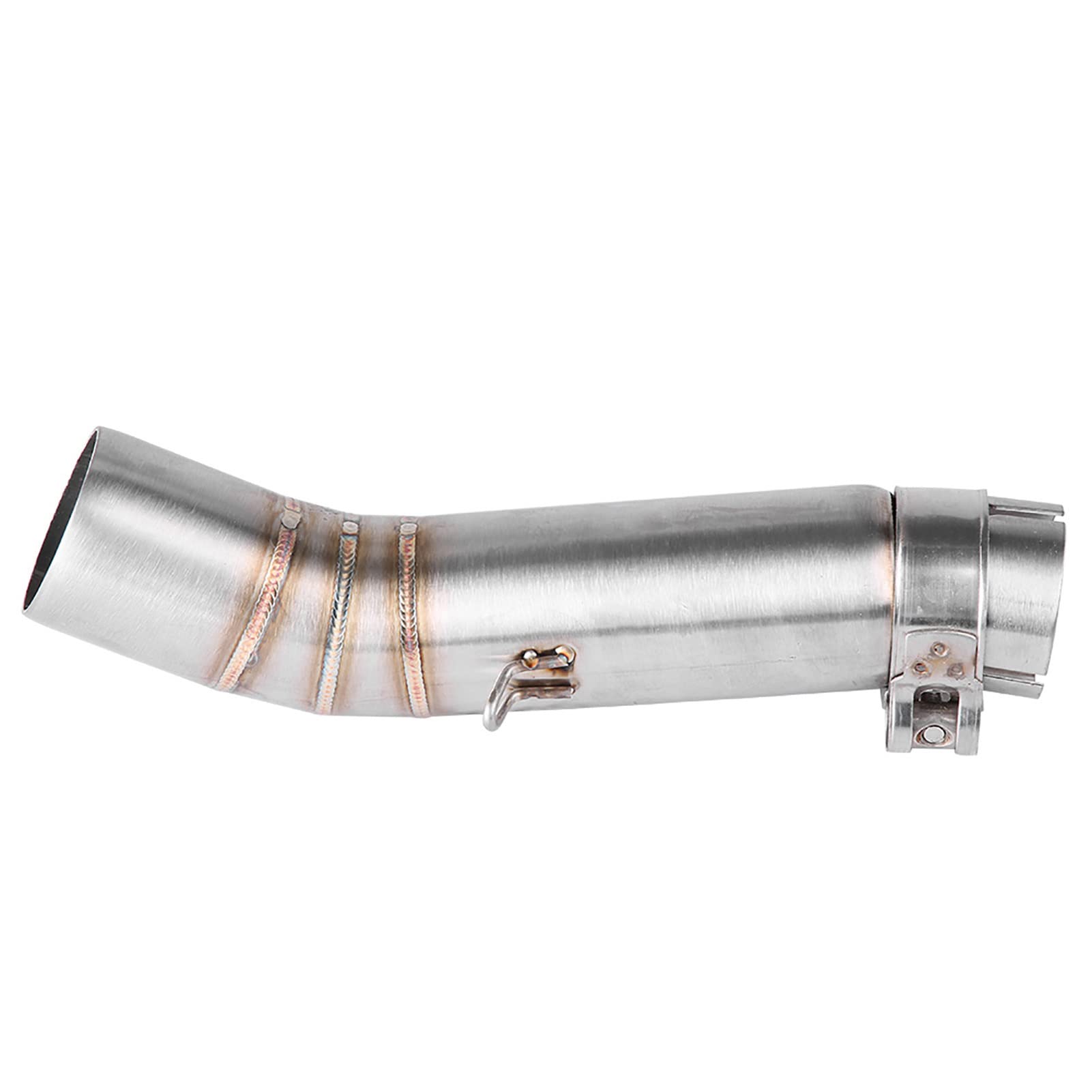 Jadeshay Tubo de escape de motocicleta, 51mm Tubo de enlace de conexión de tubo medio de escape de motocicleta para CBR500R CB500X CBR500 CB500F