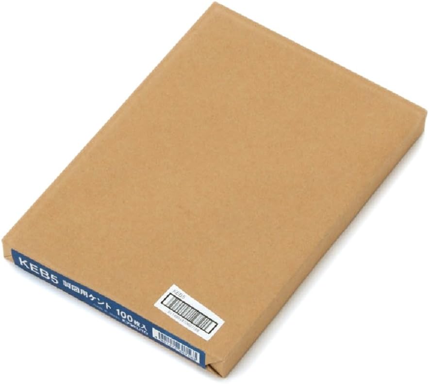 Kyokuto KEB5 Kent Paper, B5, 100 Sheets, Paper Thickness: 0.009 inches (0.22 mm)