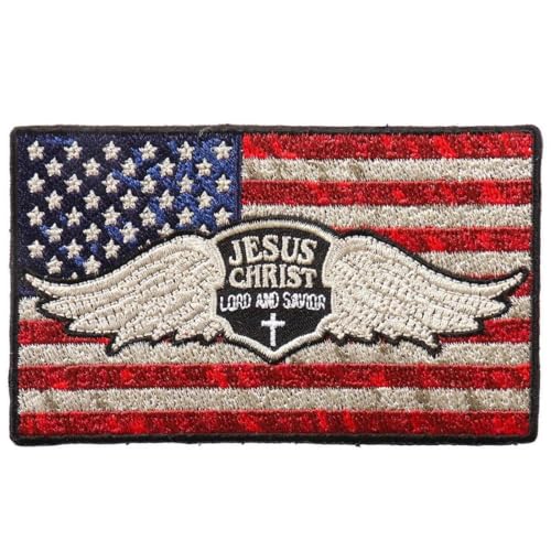 Hot Leathers PPA9913 Jesus Christ Flag 4