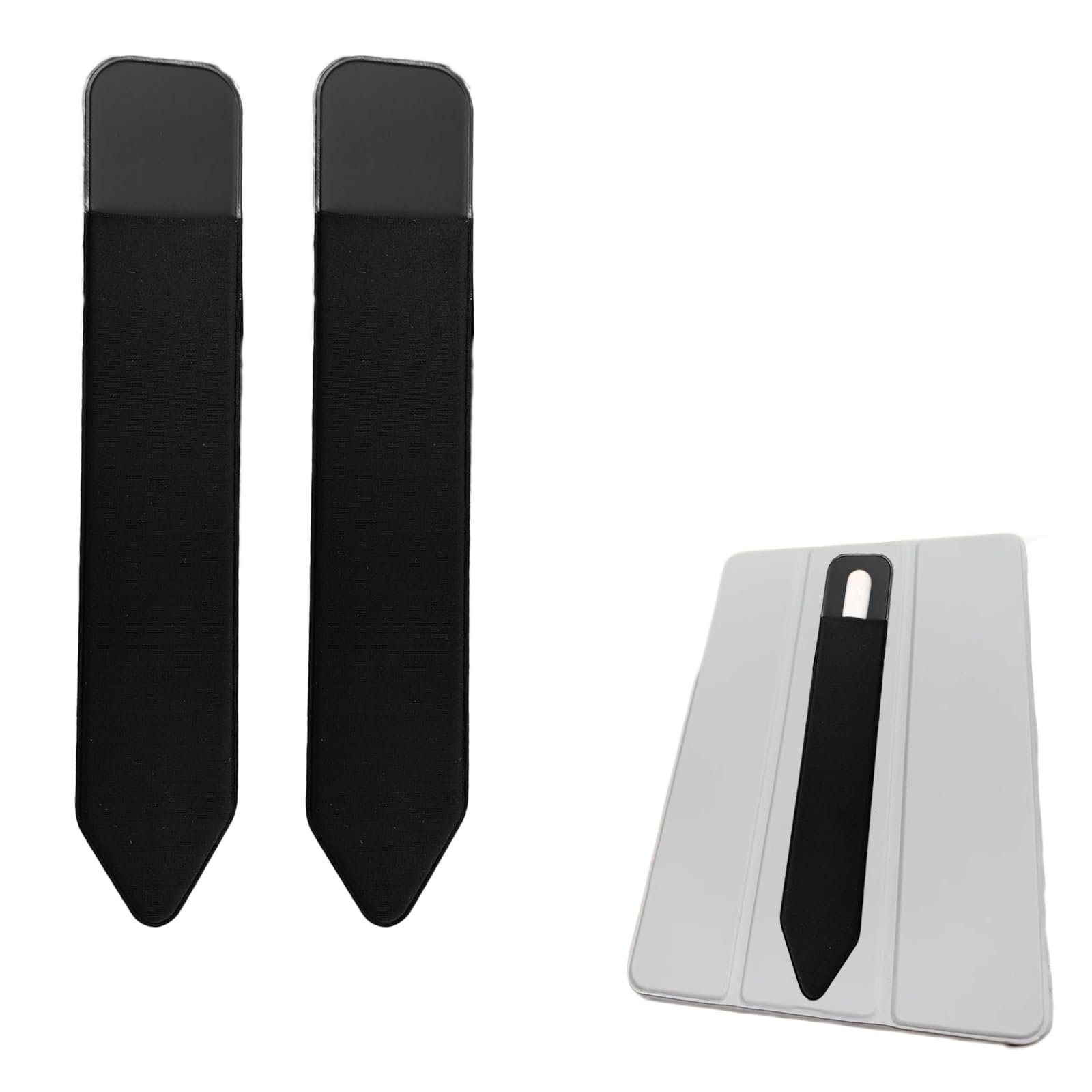 Protective Cover Touch Pen Holder Stick-on Adhesive Stick-on Thin Anti-lost for Apple Pencil 1st 2nd Generation (Black, F)-image-36