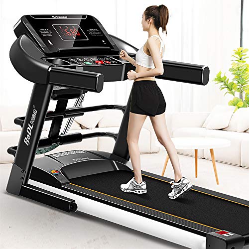 GAYBJ Mechanical Treadmill Home Fitness Equipment Household Silent Treadmill Foldable Small Folding Weight Loss Slimming Mute Walking Machine,A